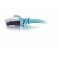 thumbnail image 3 of Ortronics 6in Cat6a Snagless Shielded (STP) Ethernet Network Patch Cable - Aqua, 3 of 3