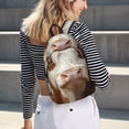 thumbnail image 5 of Fotbe Cow With Butterflies Mochila de Lona con Estampado, Mochila Duradera, Mochila Versátil de Alta Calidad, Mochila Compacta Vintage-Small, 5 of 5