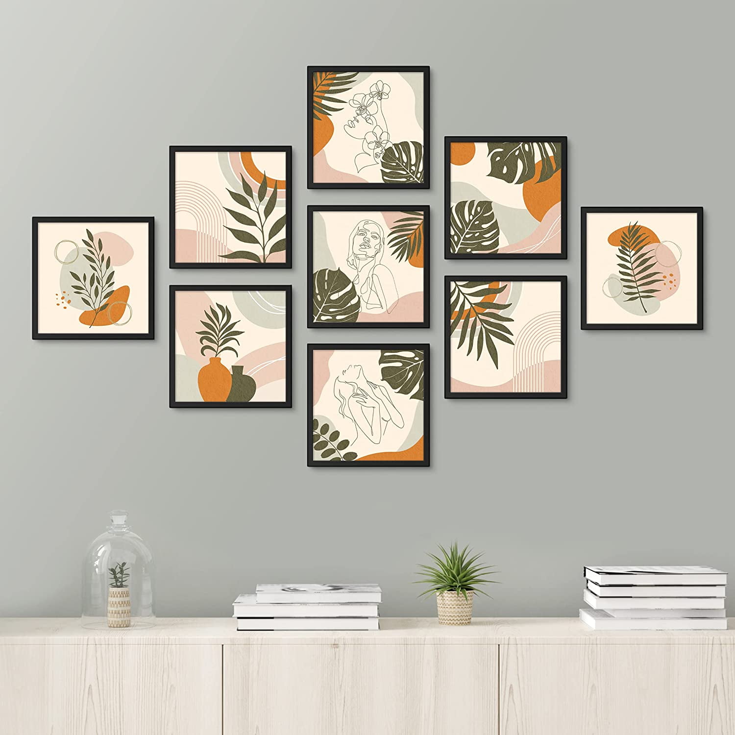 Wall Decor Ideas - Make contemporary wall art from a collage of carefully  curated items