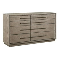 Coaster Durango 8-Drawer Rectangular Contemporary Wood Dresser Taupe Oak