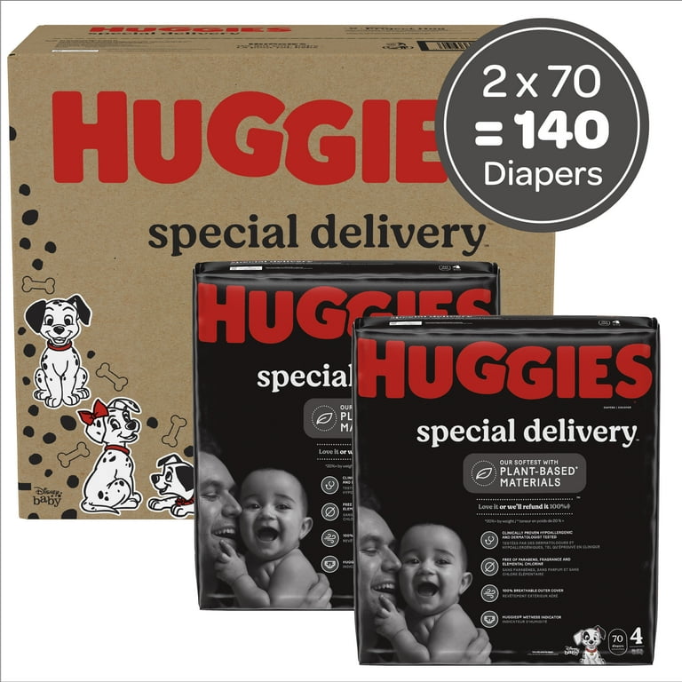 Huggies Special Delivery Newborn Diapers, 132 Ct (Select, 53 OFF