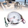 thumbnail image 1 of 85mm 3 in 1 Speedometer Tachometer Voltmeter 7 Colors Backlight Fuel Level Gauge for RV Yacht Truck, 1 of 7