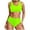 Yellow, variant on BeAi Sexy Red 3 Piece Swimsuit Womens Bathing Suits Tummy Control 2025 Swimwear for Women Bikini Tankini Top Criss Cross Back Previous Orders