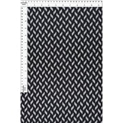 FABRIC SELECTION 96%POLY 4%SPAN DTY GEOMETRIC PRINT 58/60" BLACK (3 YARD PRECUT)