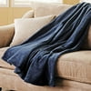 Sunbeam Microplush Throw, Lagoon