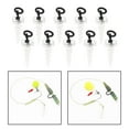 thumbnail image 4 of SunniMix 2x10Pcs Boilie Screw Peg with Swivel Fishing Carp Surface 15mm, 4 of 8