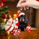 thumbnail image 3 of Adorno navideño para perro salchicha, adorno para fiesta temática en casa, suministros para fiesta, 3 of 6
