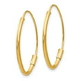 thumbnail image 2 of FB Jewels 14K Yellow Gold Wire Earrings, 2 of 3