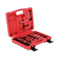 thumbnail image 1 of Linterna LED 10000 lúmenes, 5000 mAh USB recargable 26650 batería incluida, 669 modos de luz, zoom, largo tiempo de trabajo linterna táctica de mano para camping, senderismo, caza, emergencia, 1 of 8