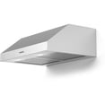 thumbnail image 3 of FORTE Lucca 40" Modern Stainless Steel Metal Under Cabinet Range Hood in Silver, 3 of 5