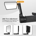 thumbnail image 4 of Bike Rearview Mirror,1 Pair Handlebar Bike Handlebar Bike Mirror Folding Bike Mirror Enhanced Features, 4 of 10