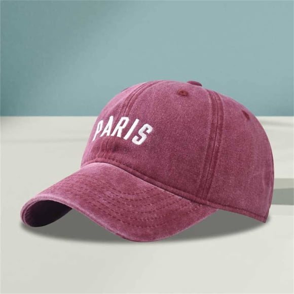 Alphabet Embroidery Solid Color Duck Hat Trend Personality Outdoor Print Breathable Mesh Hat