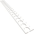 thumbnail image 6 of Ekena Millwork 94"H x 5/8"T Pandora PVC Adjustable Decorative Slat Wall Panel Kit, Unfinished (contains 16 Slats + 1 Straight Edge Starter Slat), 6 of 15