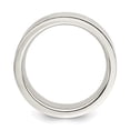 thumbnail image 2 of Auriga 925 Sterling Silver 7mm Comfort Fit Flat Wedding Band Ring Size 13.5 for Women, 2 of 4