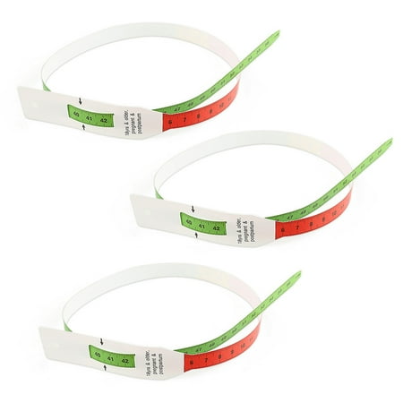 

3PCS Head Measuring Tape Infant Head Circumference Tape Measure for Baby Babies Child Pediatrics Multicolor