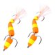 thumbnail image 4 of 2 paquetes de señuelos de pesca cebos flotantes Swimbaits 2 anzuelos triples Crankbaits 001 kusrkot, 4 of 7