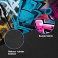 thumbnail image 3 of Graffiti Gym Towel with Storage Bag, 72.8"x26.8", Suitable for Yoga, Pilates, Fitness, etc. - Gym Towels for Hot Yoga, Pilates, and Workouts, 3 of 6