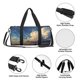 thumbnail image 4 of Fotbe Western Desert Cloud Cowboy Bolsa Deportiva de Lona Plegable con Estampado, Bolsa de Gimnasio con Bolsillo Seco/Húmedo, Bolsa de Viaje Ultraligera de Gran Capacidad, 4 of 6