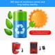 thumbnail image 2 of Matsuzay Sistema de alarmas con Sensor de movimiento para entrada de coche, recargable, con energía Solar, alertas inalámbricas ajustables Cadenas y protecciones para puertas de seguridad, 2 of 6