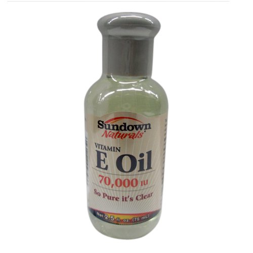 Sundown Naturals Pure Vitamin E Oil, 70,000 Iu For Skin 2.5 Oz, 2