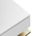 thumbnail image 4 of HMYG Coffee Table,High-Gloss White,Side Tables,Coffee Tables with Glass and LED Effect, 4 of 4
