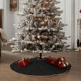 thumbnail image 6 of Bingfone Christmas Tree Skirt Mat Christmas Decoration Interior 30"-Rose Gold Glitter1, 6 of 8