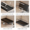 thumbnail image 5 of Expandable Pan Organiser for Cupboard Pull Out Pans and Pots Organizer, 5 of 5