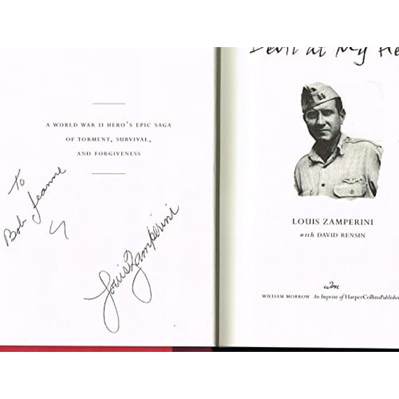 Pre-Owned Devil at My Heels: A WW II Hero's Epic Saga of Torment, Survival, and Forgiveness (Hardcover) 006018860X 9780060188603