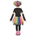 thumbnail image 2 of Rainbow Foil Skele-Girl Costume, 2 of 2
