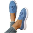 thumbnail image 5 of Wowcloth Women's Fashion Casual Loafers – Comfortable Slip-On with Tassel Detail & Round Toe Flat Sole for Versatile All-Season Casual Footwear, 5 of 6