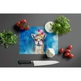 thumbnail image 3 of Carolines Treasures DAC4004LCB 15 x 12 in. Hippie Animal Llama Glass Cutting Board, 3 of 5
