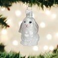 thumbnail image 2 of Old World Christmas Ornaments White Baby Bunny Glass Blown Ornaments for Christmas Tree, 2 of 2