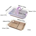 Baking Pan With Lid Rectangular Cake Pan With Wide Handle Nonstick