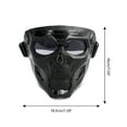 thumbnail image 3 of Motorcycle Helmet Riding Goggles Glasses Removable Face Eye Protect Glasses, 3 of 20