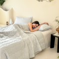 thumbnail image 1 of Jpxdew Summer Blanket Queen Size 59.1x78.7in,Air Conditioning,Washable,Breathable Bedding, 1 of 6