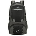 thumbnail image 1 of Mochila de senderismo nylon diseño ligero de gran capacidad mochila de campamento transpirable al aire libre 60l negro, 1 of 5