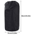 thumbnail image 3 of Propane Tank Cover, Waterproof Ventilated Oxford Cloth Gas Cylinder Cover Gas Cylinder Cover Fire Resistant UV Rays and Weatherproof, 3 of 5