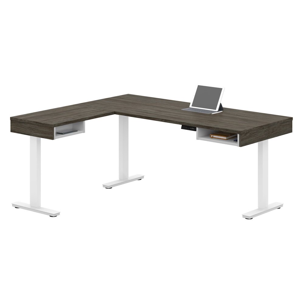 Bestar ProVega Height Adjustable LShaped Desk