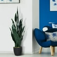 thumbnail image 2 of Topbuy 3FT Artificial Tiger Plant Faux Agave Fake Sansevieria for Indoor-Outdoor Decoration, 2 of 6