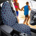 thumbnail image 4 of POLERO 4th of July Terry Cloth Car Seat Cover with Star Pattern, Sweat Proof Non Slip Cover for Cars Trucks Vans and SUVs, 4 of 7