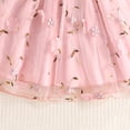 thumbnail image 4 of Coerni Girls One Shoulder Flower Girl Dress Kids Toddler Lace Tulle Tutu Long Dress Princess Dresses Sequin Tulle Ball Gown, 4 of 6