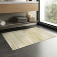 thumbnail image 6 of My Magic Carpet 3'x5' Machine Washable Non-Slip Kitchen Entryway Bedroom Area Rug - Waves Natural, 6 of 6