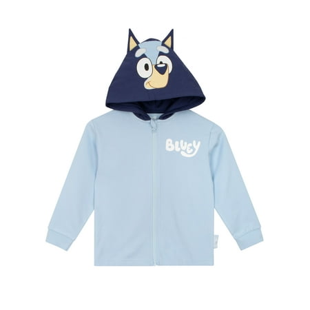 

Bluey Boys Hoodie Blue Sizes 2T-8