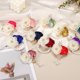 thumbnail image 4 of Uxcell Rose Wrist Corsage, 6 Pcs Wrist Corsage Bracelets Flower Wristlet Artificial Flower Wristband Hand Decor for Bride Bridesmaids Women Wedding Prom Bridesmaid Party, Navy, 4 of 6