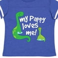 thumbnail image 4 of Inktastic My Pappy Loves Me Grandchild Boys Toddler T-Shirt, 4 of 5
