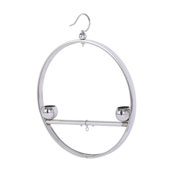 Serenable Bird Stand Pet Parrot Playstand Rack Portable with Cups Bird Perch Play Stand Parrot Play Stand for Cockatiel Finches Budgies Bowl