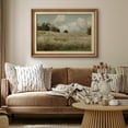 thumbnail image 3 of IDEA4WALL Premium Frame Wall Art Vintage Countryside Forest Tree Field Landscape Print Impressionism Nature Wilderness Wall Decor Retro Famous Fine Art for Bedroom, Office - 26"x36" Natural, 3 of 5