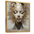 thumbnail image 2 of Designart "Meditative Mind Of A Woman II" Meditation Floater Framed Canvas Prints, 2 of 5