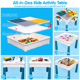 thumbnail image 2 of Mesa de actividades OCATO Kids con silla y 152 piezas Marble Run 2-10Y, 2 of 7