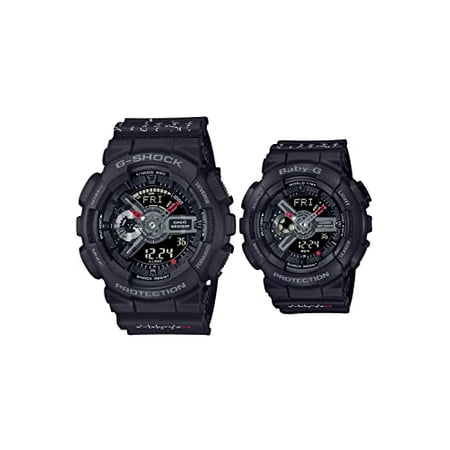 Casio Watch G SHOCK G PRESENTS LOVER S COLLECTION 2021 G SHOCK BABY G pair set LOV 21A 1AJR black Walmart